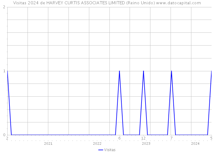 Visitas 2024 de HARVEY CURTIS ASSOCIATES LIMITED (Reino Unido) 