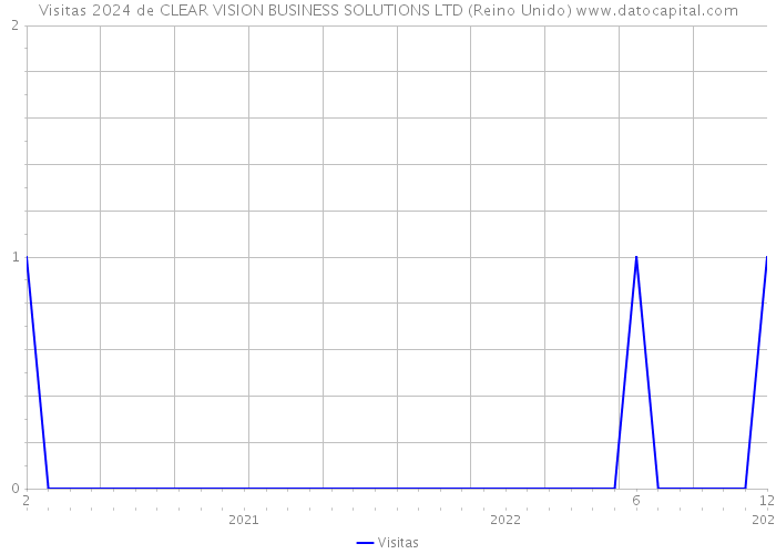 Visitas 2024 de CLEAR VISION BUSINESS SOLUTIONS LTD (Reino Unido) 