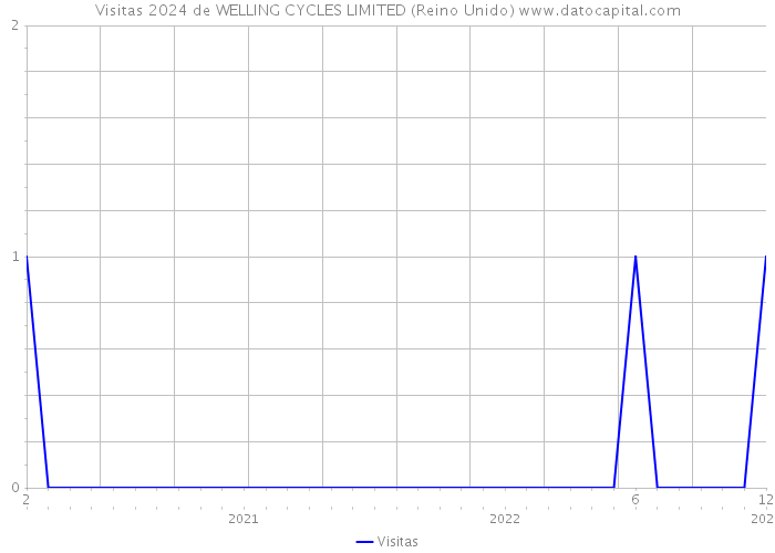 Visitas 2024 de WELLING CYCLES LIMITED (Reino Unido) 