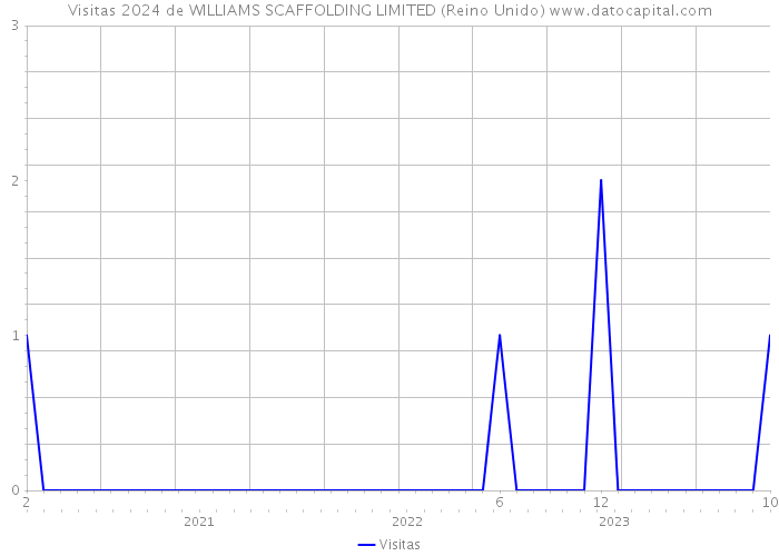 Visitas 2024 de WILLIAMS SCAFFOLDING LIMITED (Reino Unido) 
