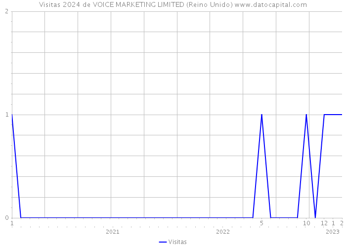 Visitas 2024 de VOICE MARKETING LIMITED (Reino Unido) 