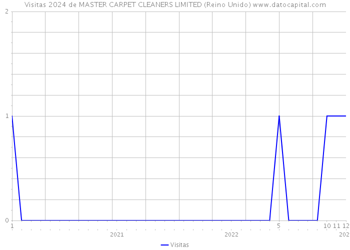 Visitas 2024 de MASTER CARPET CLEANERS LIMITED (Reino Unido) 