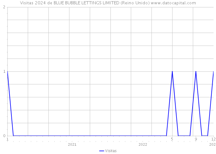 Visitas 2024 de BLUE BUBBLE LETTINGS LIMITED (Reino Unido) 