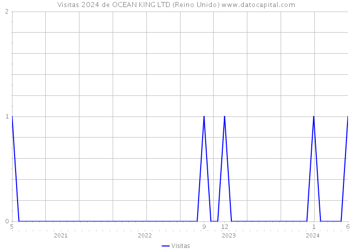 Visitas 2024 de OCEAN KING LTD (Reino Unido) 