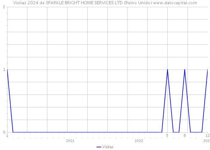 Visitas 2024 de SPARKLE BRIGHT HOME SERVICES LTD (Reino Unido) 