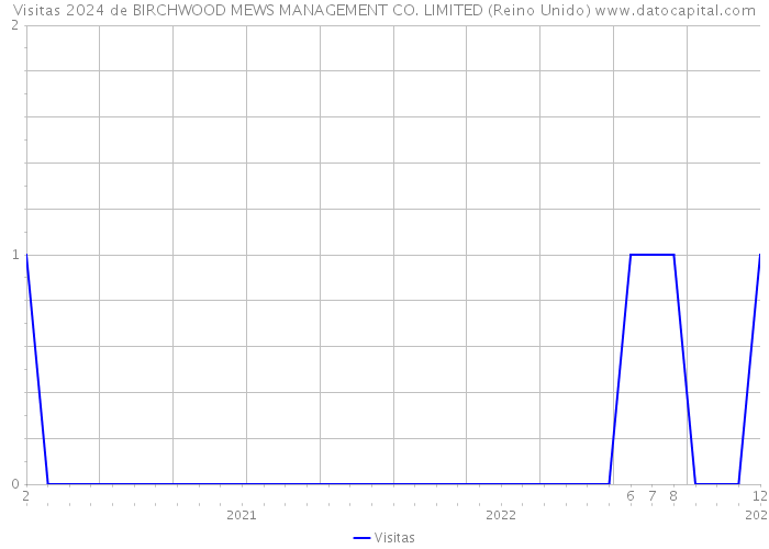 Visitas 2024 de BIRCHWOOD MEWS MANAGEMENT CO. LIMITED (Reino Unido) 