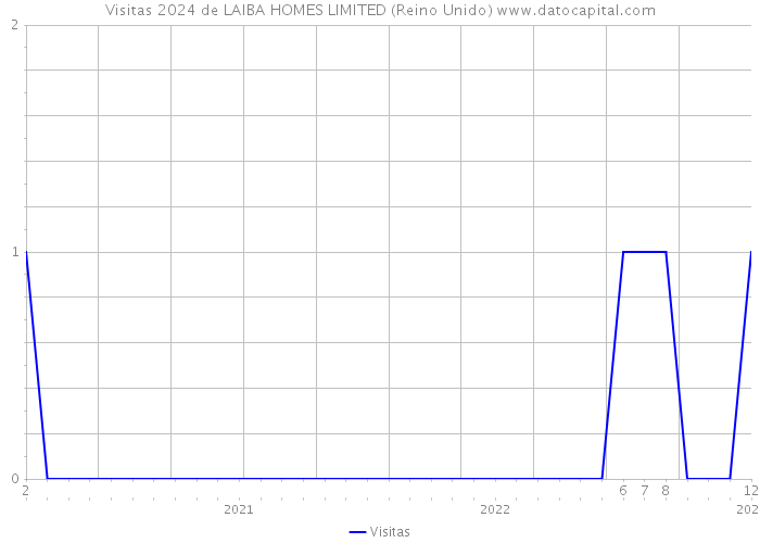 Visitas 2024 de LAIBA HOMES LIMITED (Reino Unido) 