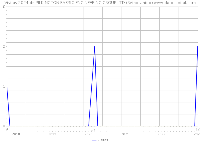 Visitas 2024 de PILKINGTON FABRIC ENGINEERING GROUP LTD (Reino Unido) 