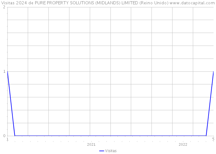 Visitas 2024 de PURE PROPERTY SOLUTIONS (MIDLANDS) LIMITED (Reino Unido) 