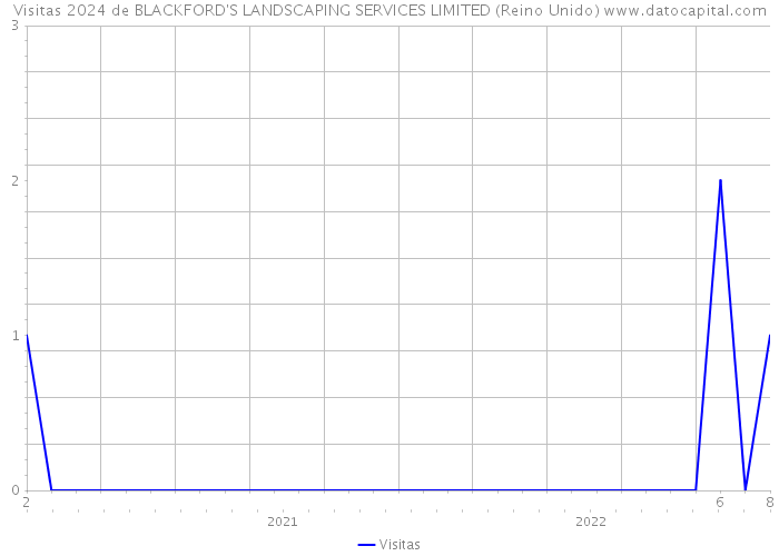 Visitas 2024 de BLACKFORD'S LANDSCAPING SERVICES LIMITED (Reino Unido) 