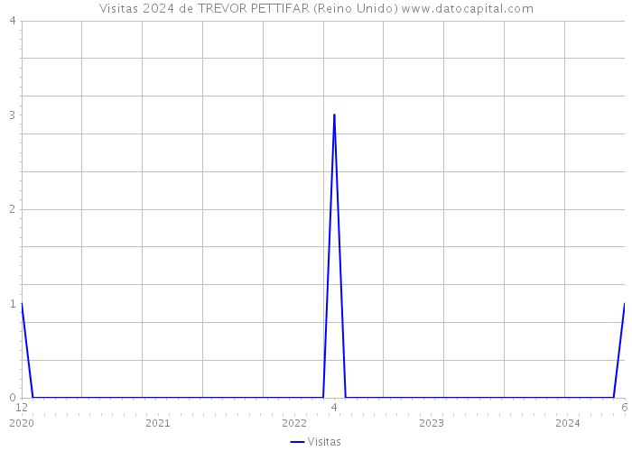 Visitas 2024 de TREVOR PETTIFAR (Reino Unido) 