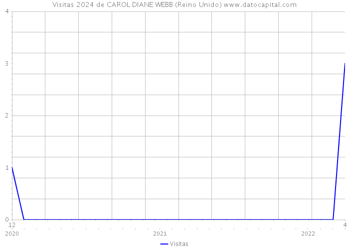 Visitas 2024 de CAROL DIANE WEBB (Reino Unido) 