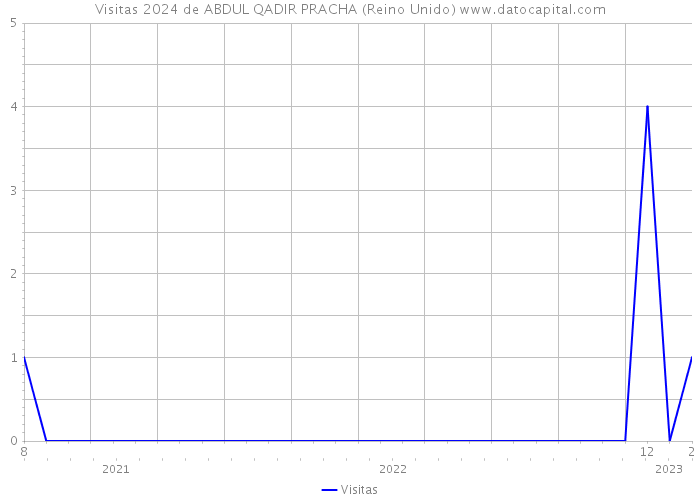 Visitas 2024 de ABDUL QADIR PRACHA (Reino Unido) 