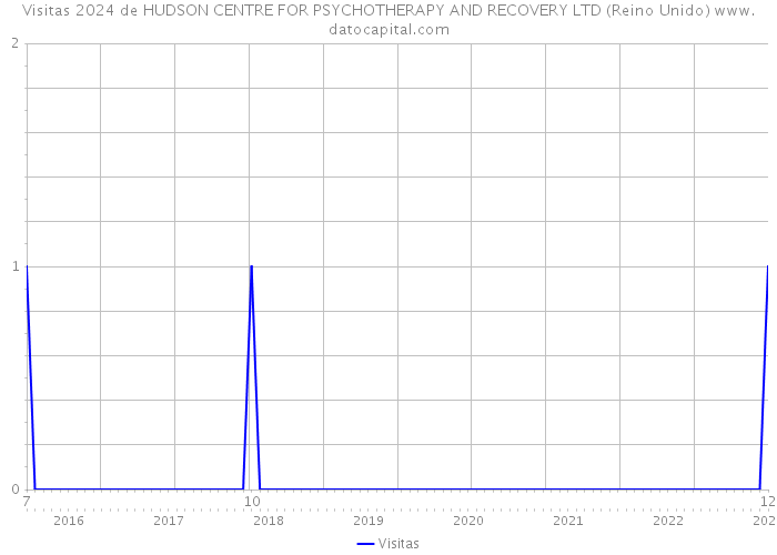 Visitas 2024 de HUDSON CENTRE FOR PSYCHOTHERAPY AND RECOVERY LTD (Reino Unido) 