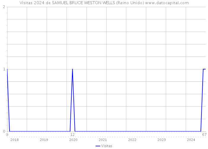 Visitas 2024 de SAMUEL BRUCE WESTON WELLS (Reino Unido) 