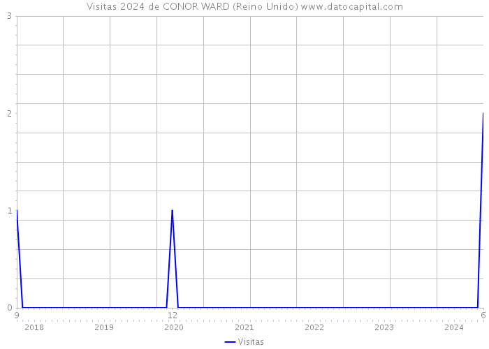 Visitas 2024 de CONOR WARD (Reino Unido) 