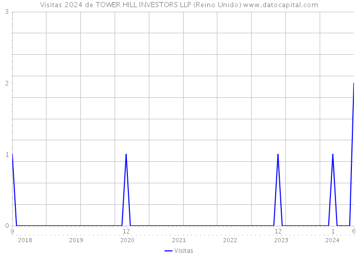 Visitas 2024 de TOWER HILL INVESTORS LLP (Reino Unido) 