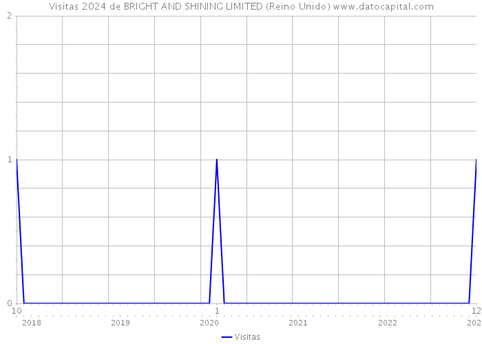 Visitas 2024 de BRIGHT AND SHINING LIMITED (Reino Unido) 