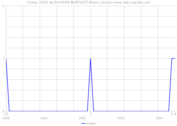 Visitas 2024 de RICHARD BURFOOT (Reino Unido) 