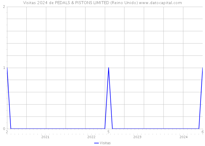 Visitas 2024 de PEDALS & PISTONS LIMITED (Reino Unido) 