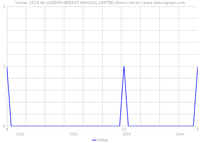 Visitas 2024 de LONDON BREAST IMAGING LIMITED (Reino Unido) 