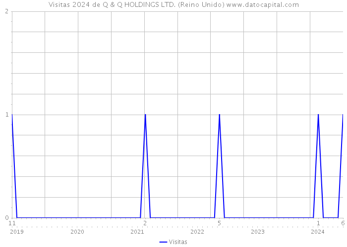 Visitas 2024 de Q & Q HOLDINGS LTD. (Reino Unido) 