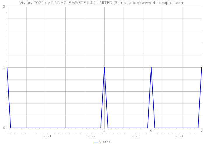 Visitas 2024 de PINNACLE WASTE (UK) LIMITED (Reino Unido) 