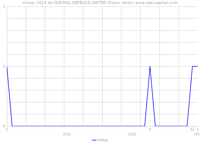 Visitas 2024 de NURSING DEFENCE LIMITED (Reino Unido) 