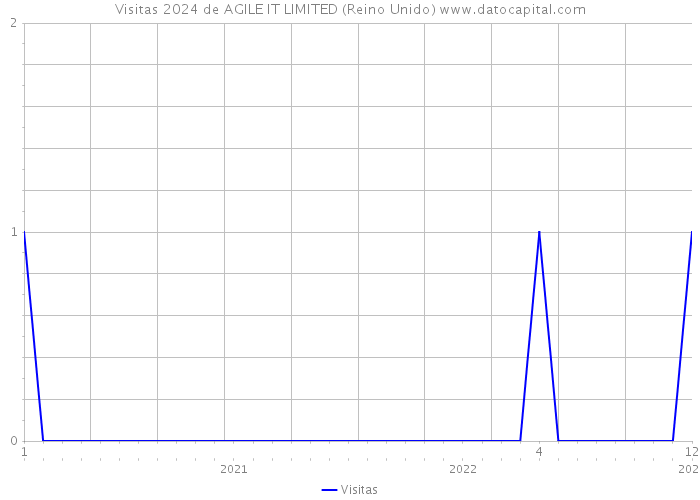 Visitas 2024 de AGILE IT LIMITED (Reino Unido) 