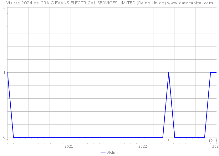 Visitas 2024 de CRAIG EVANS ELECTRICAL SERVICES LIMITED (Reino Unido) 