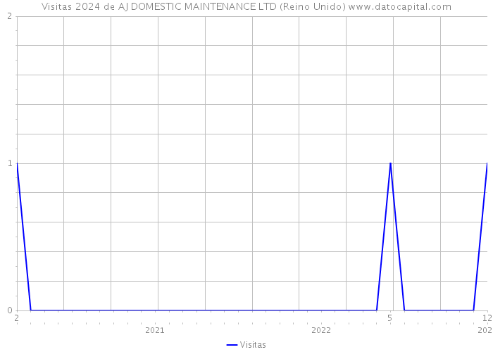 Visitas 2024 de AJ DOMESTIC MAINTENANCE LTD (Reino Unido) 