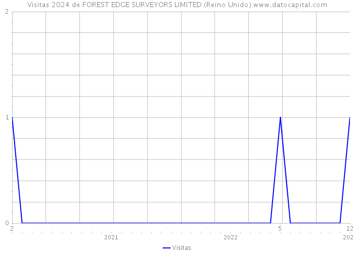 Visitas 2024 de FOREST EDGE SURVEYORS LIMITED (Reino Unido) 