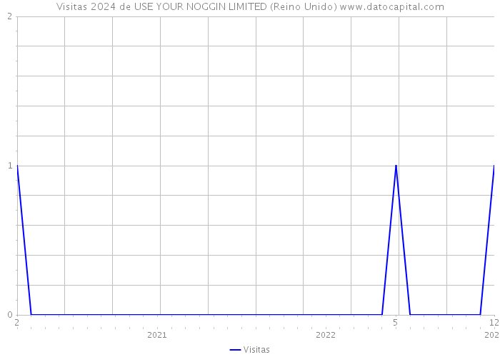 Visitas 2024 de USE YOUR NOGGIN LIMITED (Reino Unido) 