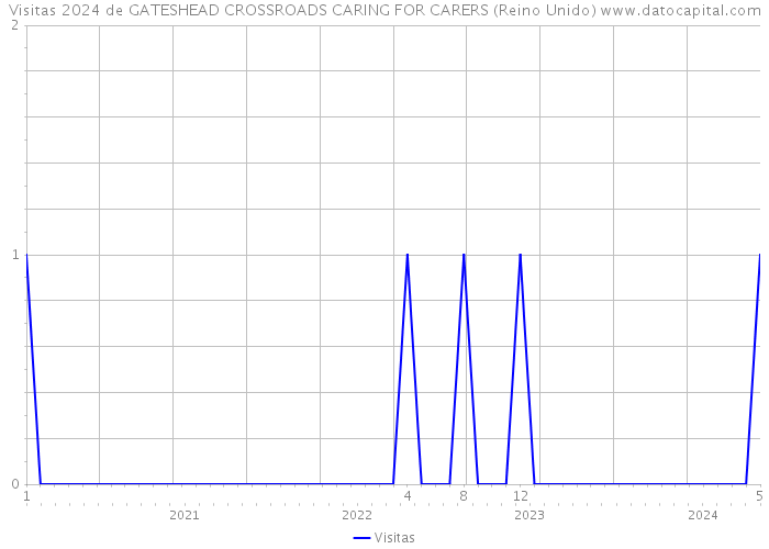 Visitas 2024 de GATESHEAD CROSSROADS CARING FOR CARERS (Reino Unido) 
