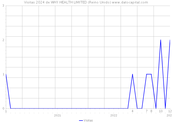 Visitas 2024 de WHY HEALTH LIMITED (Reino Unido) 