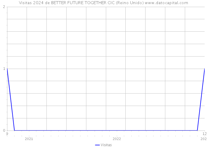 Visitas 2024 de BETTER FUTURE TOGETHER CIC (Reino Unido) 