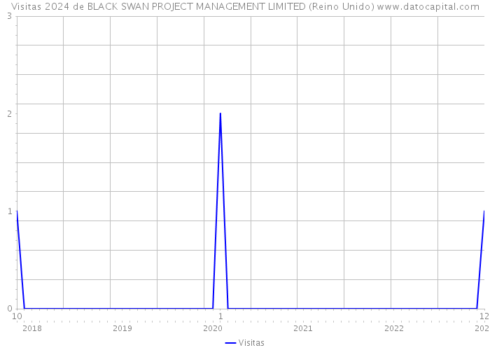 Visitas 2024 de BLACK SWAN PROJECT MANAGEMENT LIMITED (Reino Unido) 