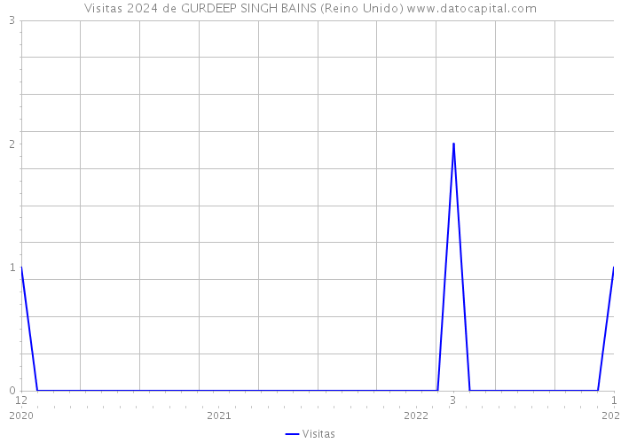 Visitas 2024 de GURDEEP SINGH BAINS (Reino Unido) 