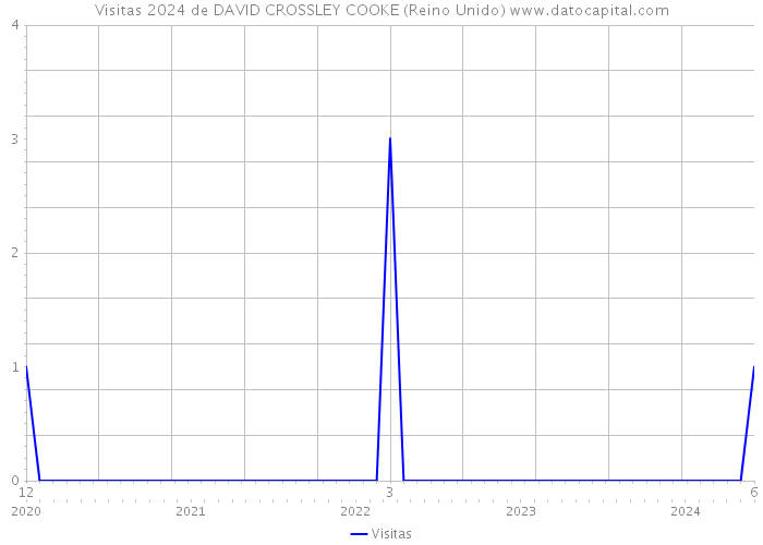 Visitas 2024 de DAVID CROSSLEY COOKE (Reino Unido) 