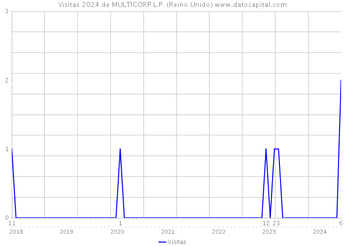 Visitas 2024 de MULTICORP L.P. (Reino Unido) 