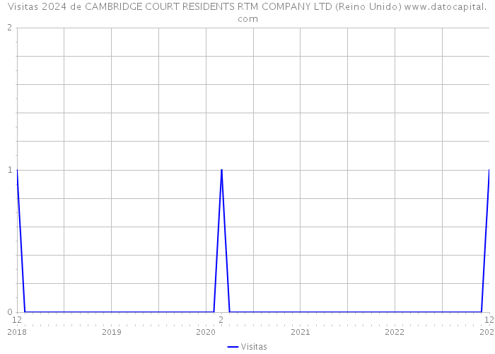 Visitas 2024 de CAMBRIDGE COURT RESIDENTS RTM COMPANY LTD (Reino Unido) 