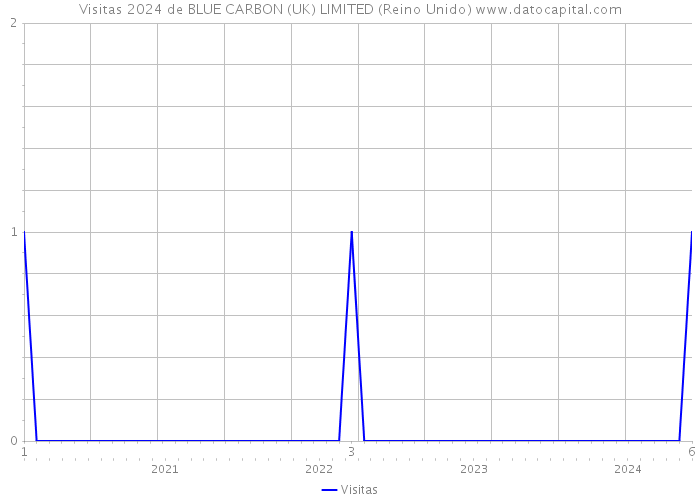 Visitas 2024 de BLUE CARBON (UK) LIMITED (Reino Unido) 
