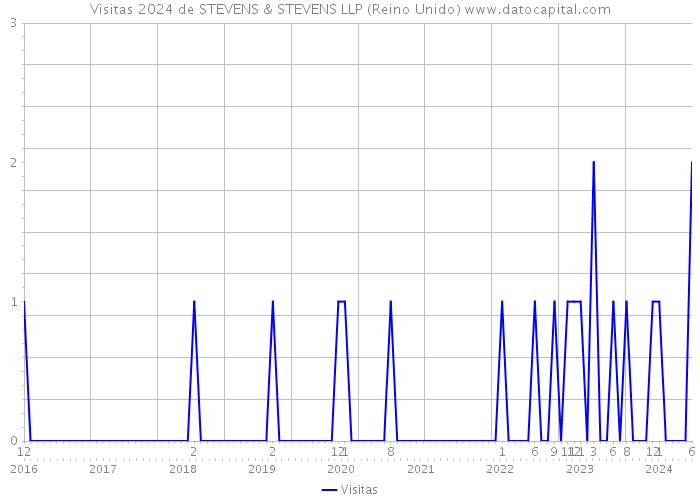 Visitas 2024 de STEVENS & STEVENS LLP (Reino Unido) 