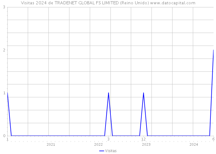 Visitas 2024 de TRADENET GLOBAL FS LIMITED (Reino Unido) 