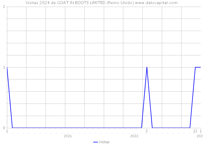 Visitas 2024 de GOAT IN BOOTS LIMITED (Reino Unido) 