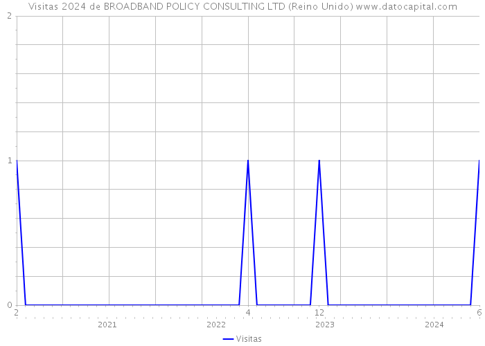 Visitas 2024 de BROADBAND POLICY CONSULTING LTD (Reino Unido) 