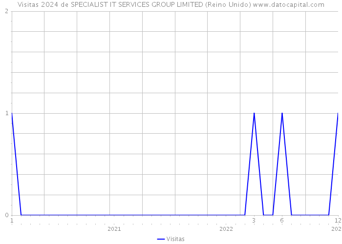 Visitas 2024 de SPECIALIST IT SERVICES GROUP LIMITED (Reino Unido) 