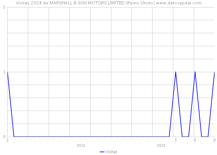 Visitas 2024 de MARSHALL & SON MOTORS LIMITED (Reino Unido) 