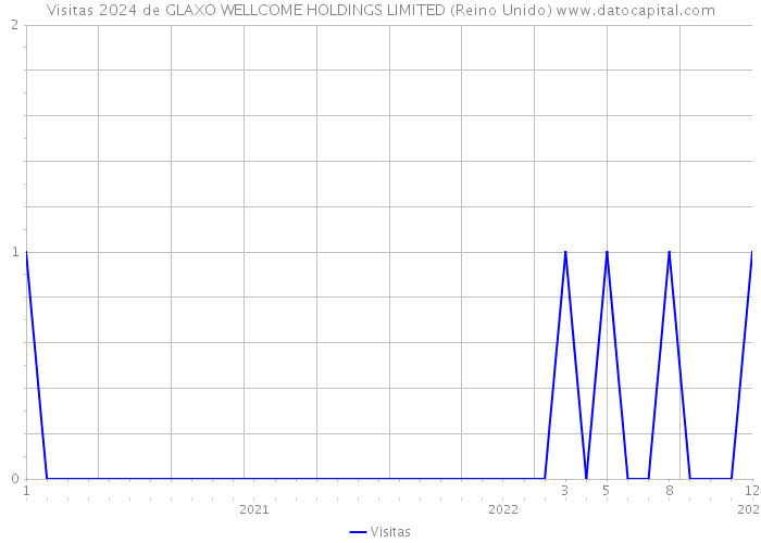 Visitas 2024 de GLAXO WELLCOME HOLDINGS LIMITED (Reino Unido) 