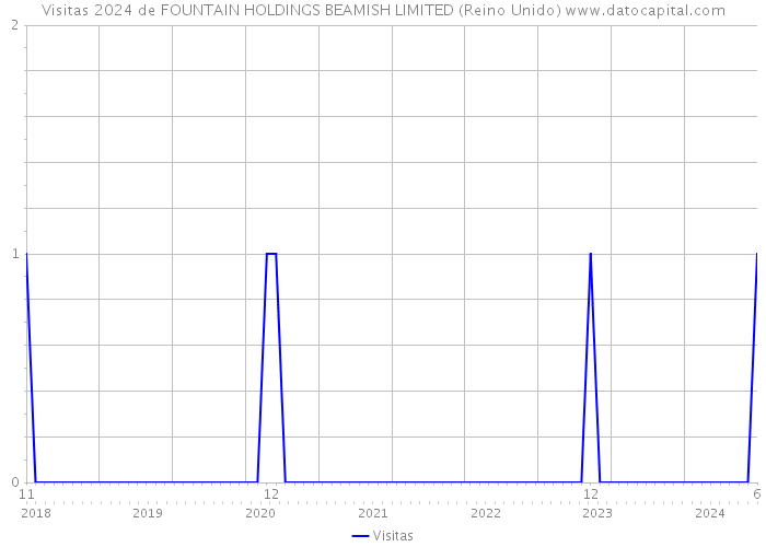 Visitas 2024 de FOUNTAIN HOLDINGS BEAMISH LIMITED (Reino Unido) 